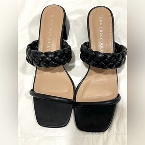 Like new Jules, braided shoes sz9